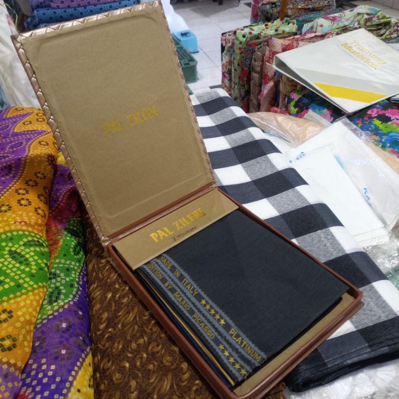 Kain wool asli Mario Picasso & Pal Zileri Untuk Jas dan seragam PNS per 0,1 meter