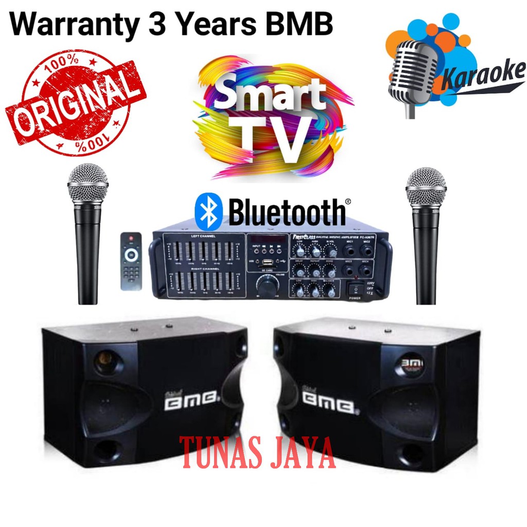 Paket Sound system Karaoke BMB 8 inch Garansi Resmi