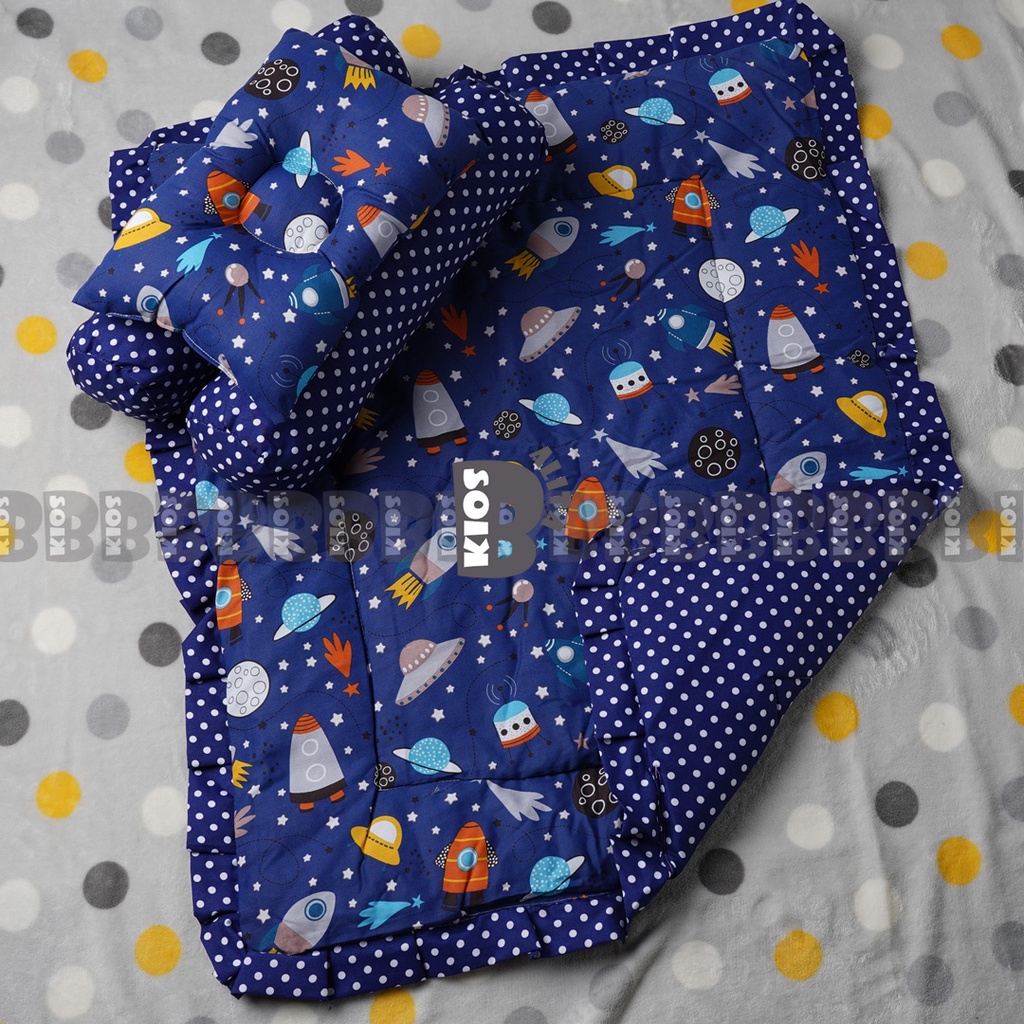 SELIMUT BAYI BED COVER SET BABY (SELIMUT BED COVER + BANTAL + 2 GULING)