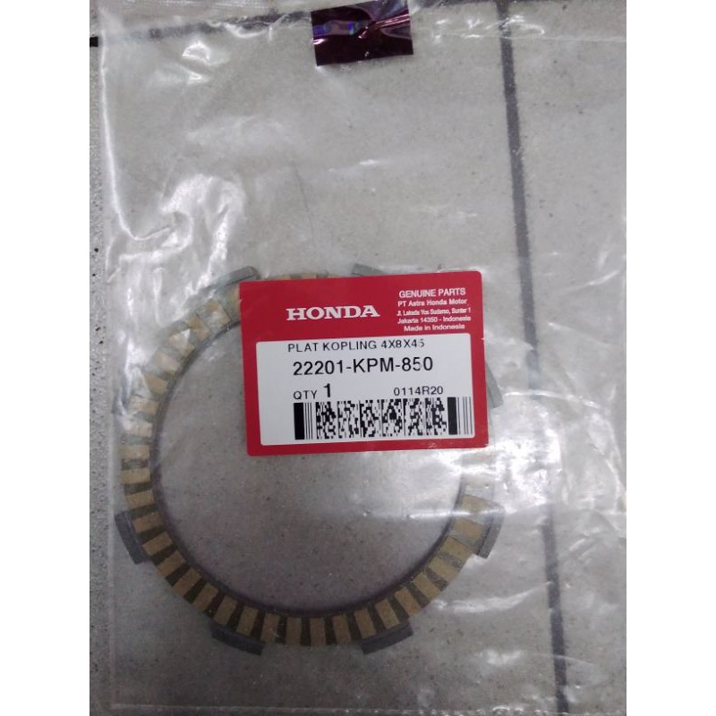 PLAT KOPLING KAMPAS KOPLING VERZA 150 22201KPM850