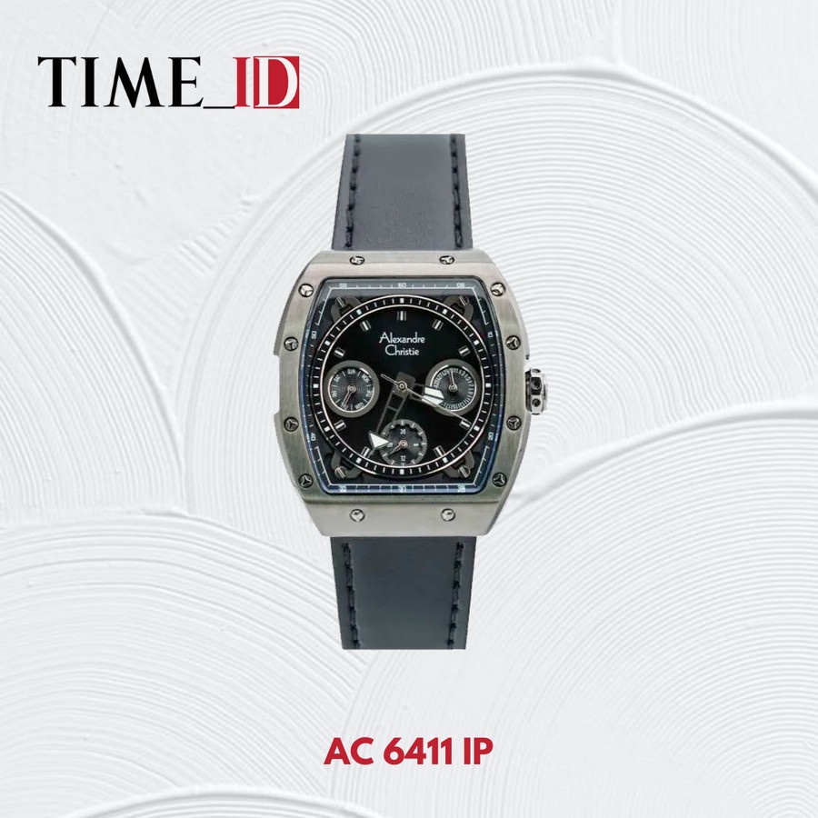 Jam Tangan Alexandre Christie 6411 FULL BLACK Wanita