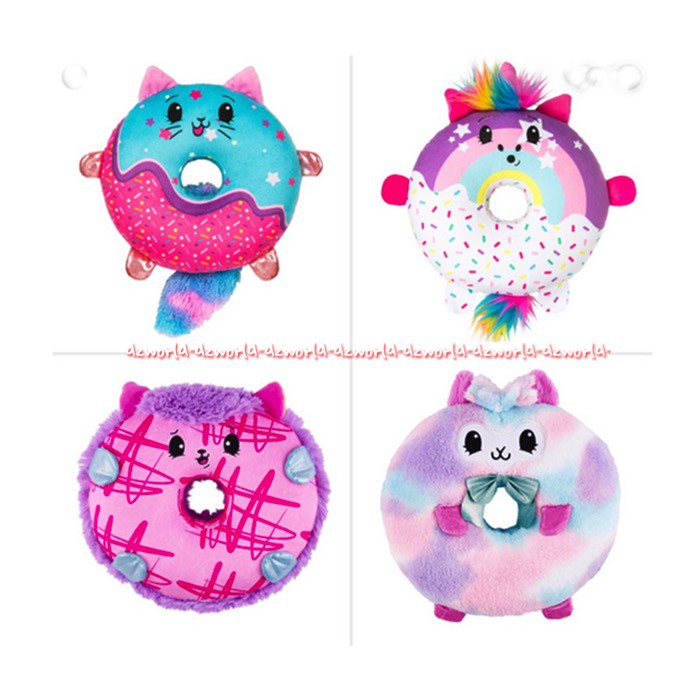 Pikmi Pop Sweetie Paws Sparkly Cats Mainan Suprises Boneka Donat