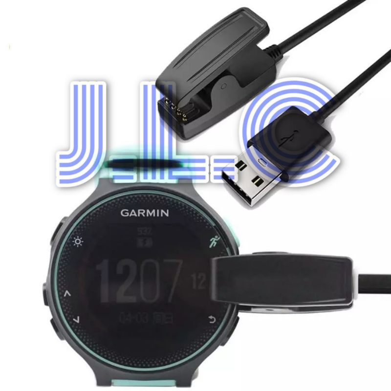 Garmin Forerunner 235 230 Casan Charger USB Cas Chargeran Kabel Data Cable Data Cas Jam Tangan