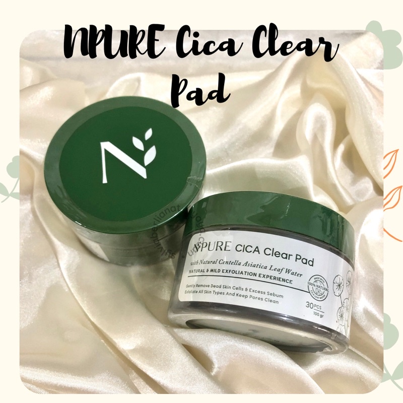 READY NPURE Cica Clear Pad 30 Pads Original | Exfoliating Pads