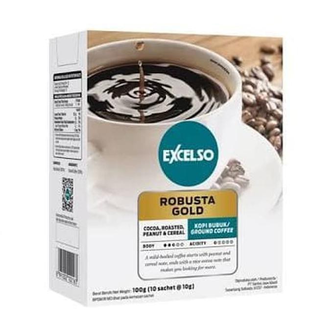 

Excelso Robusta Gold 10sachet x 10gram