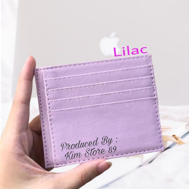 Dompet kartu tipis pria dan wanita slim card holder 10 slot kartu + 1 slot uang keren TERMURAH