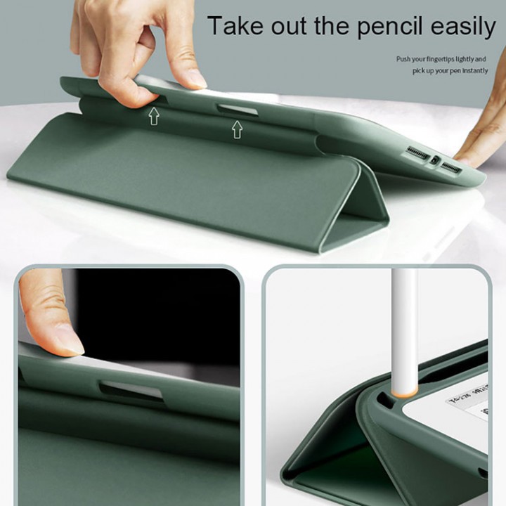 AKN88 - WIWU Smart Folio with Pencil Holder for Apple iPad 10.2 (2019)