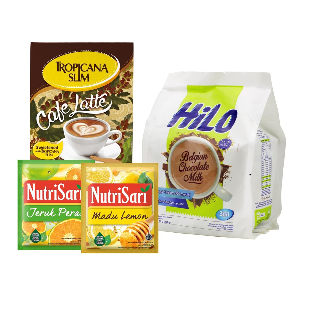 

PROMO HAMPERS: HILO BELGIAN, TS CAFE LATTE, NS JERUK PERAS, NS MADU LEMON TERMURAH