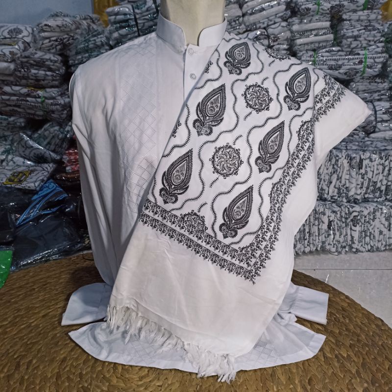 SORBAN MOTIF KASMIRI HABIB TEROMPAH YAMAN sorban murah