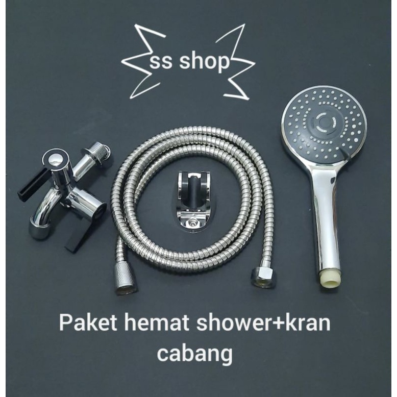 PAKET SHOWER MANDI KRAN CABANG/HAND SHOWER/KRAN SHOWER/KERAN