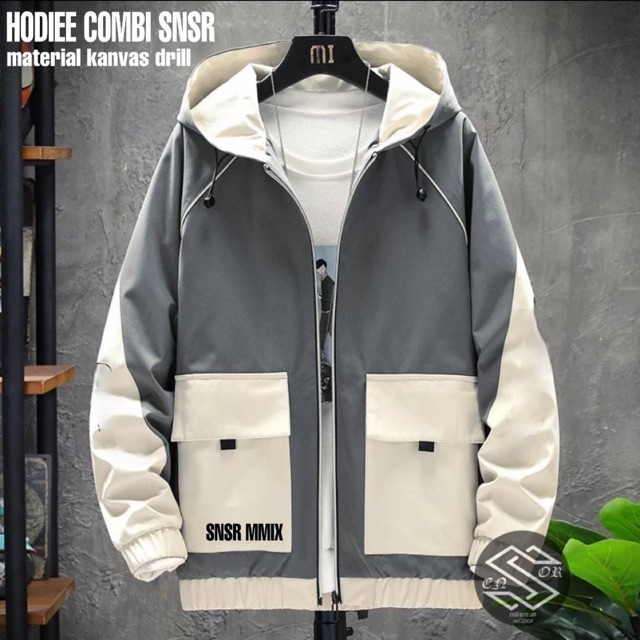 Chx8 Jaket Pria - Jaket Hoodie / Combi / Kanvas Terbaru Snsr Original Cod (Bayar Di Tempat)