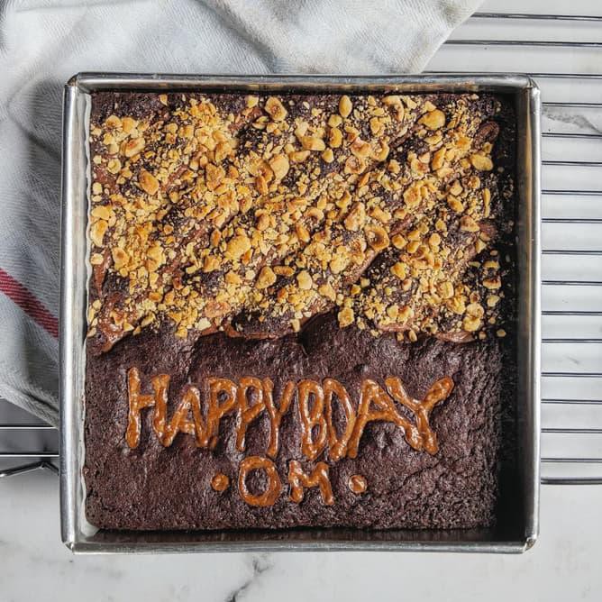 

Limited Stock Birthday Brownie