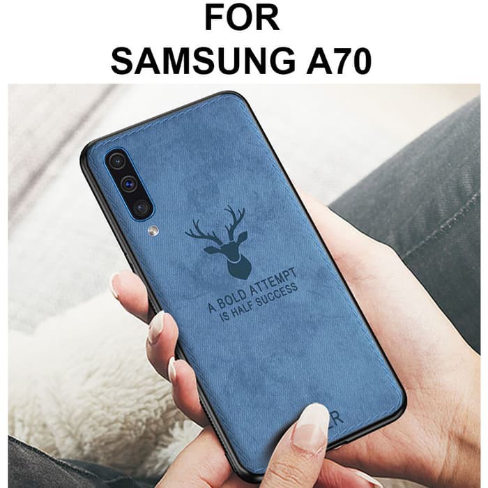 Deer case Samsung A70 / case hp / soft case Samsung A70 / hard case Samsung A70