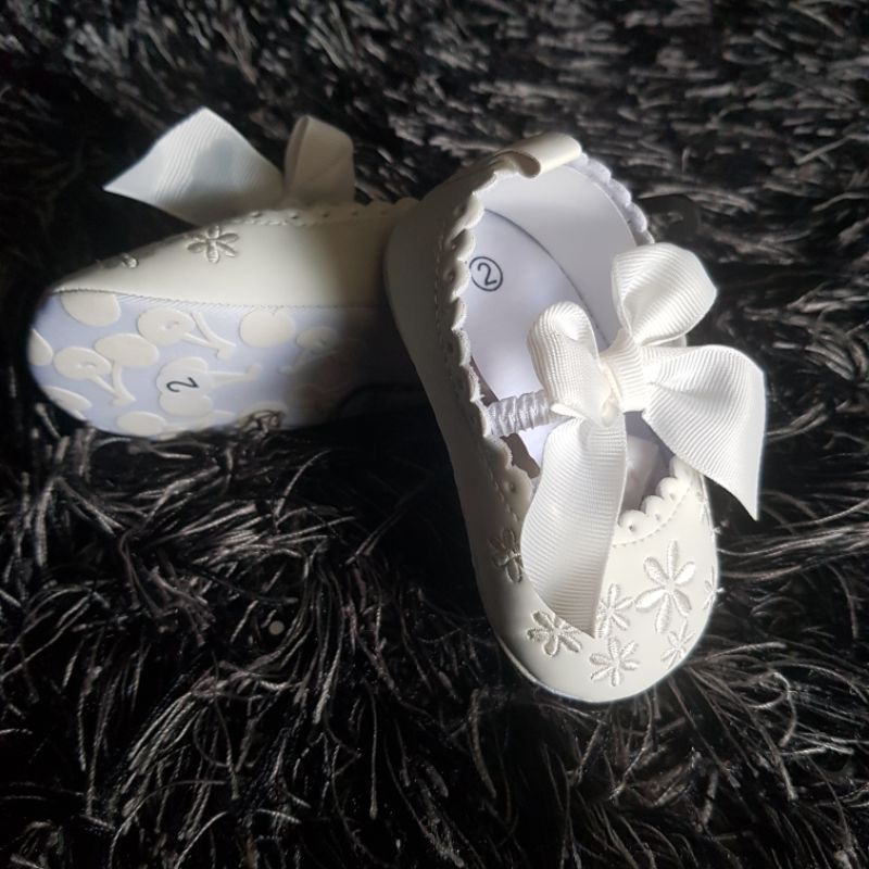 Sepatu PreWalker Baby Girls Pita Impor Shafiya