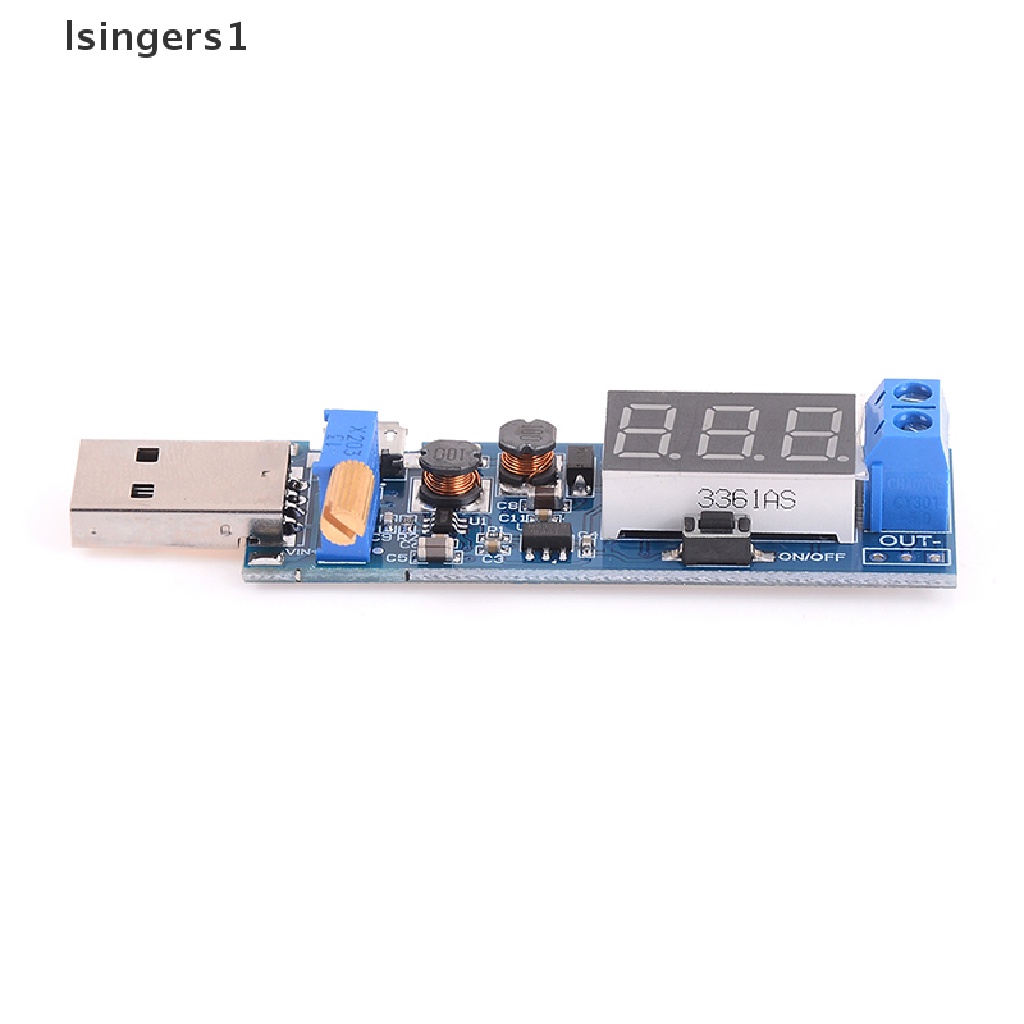 (lsingers1) Modul power supply step up / down DC-DC USB 5V Ke 3.3V / 12V