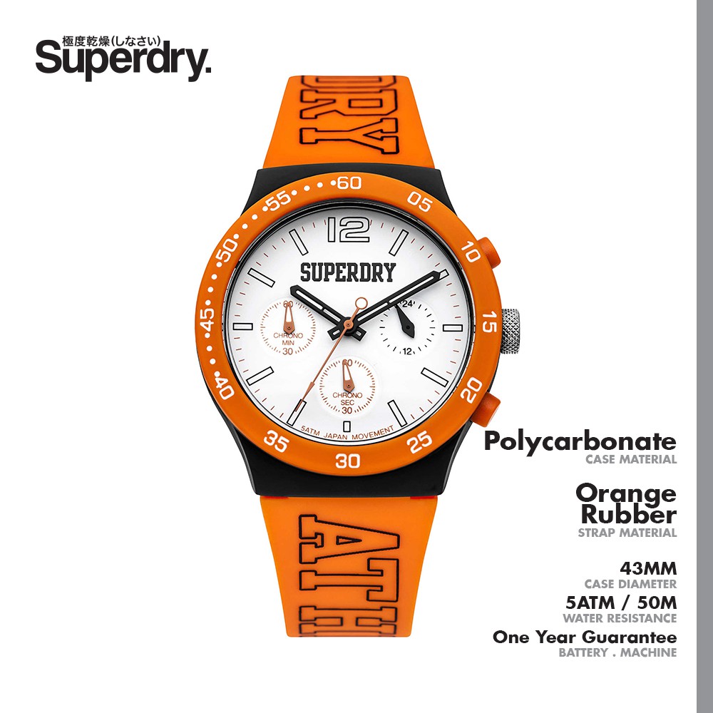 Superdry Jam Tangan Pria Urban Athletics SYG205O