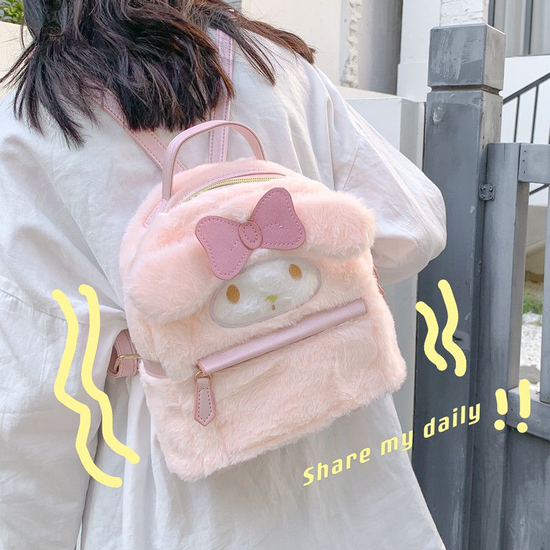 TAS RANSEL MELODY CINNAMOROLL HELLO KITTY BACKPACK BAG IMPOR ANAK PEREMPUAN DEWASA LUCU