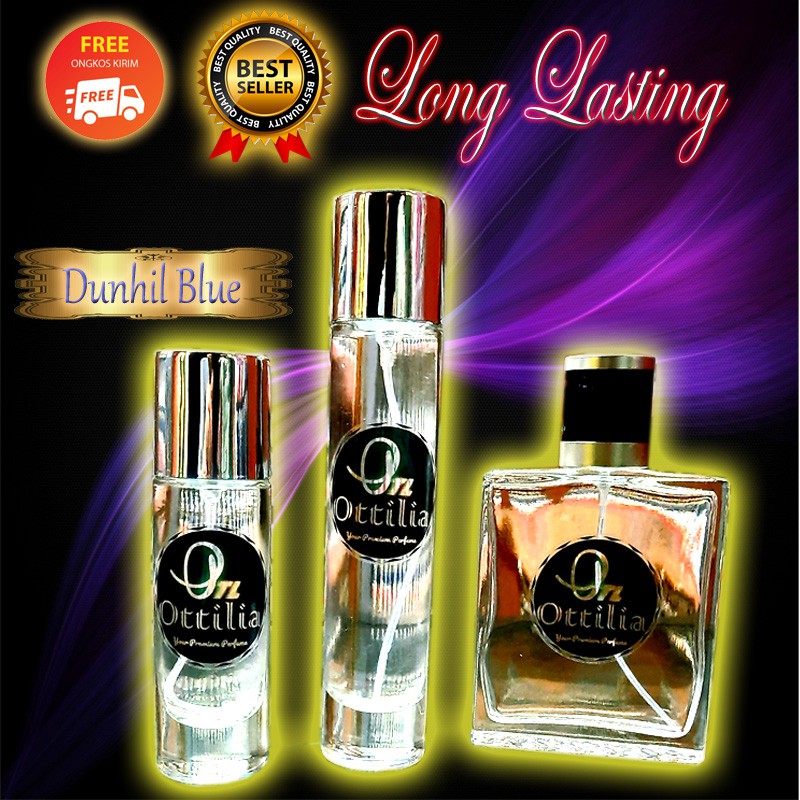 PARFUM FARFUM PARFUME MINYAK WANGI PRIA COWOK LAKI LAKI COWO TAHAN LAMA NON ALKOHOL DUNHIL BLUE LUZI