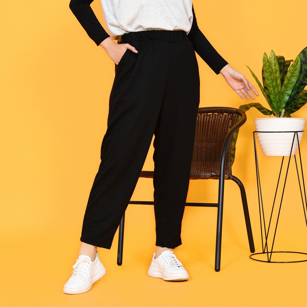 Mybamus Noa Pipe Pants – Bawahan Muslim Wanita – Celana Daily-2