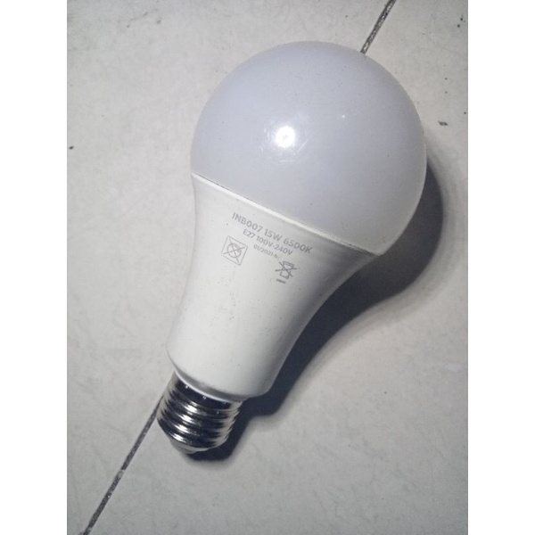 lampu LED mati  khusus15w return pabrik.
