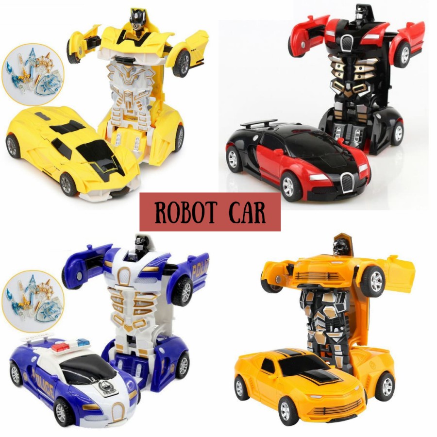 DEFORMATION ROBOT / MAINAN MOBIL BERUBAH JADI ROBOT TRANSFORM BUMBLE BEE