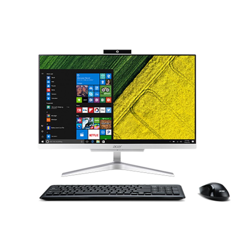 Acer All In One Aspire C22 865 i3-8130U/4GB/1TB/Dvd/21.5"/W10/Key Mouse