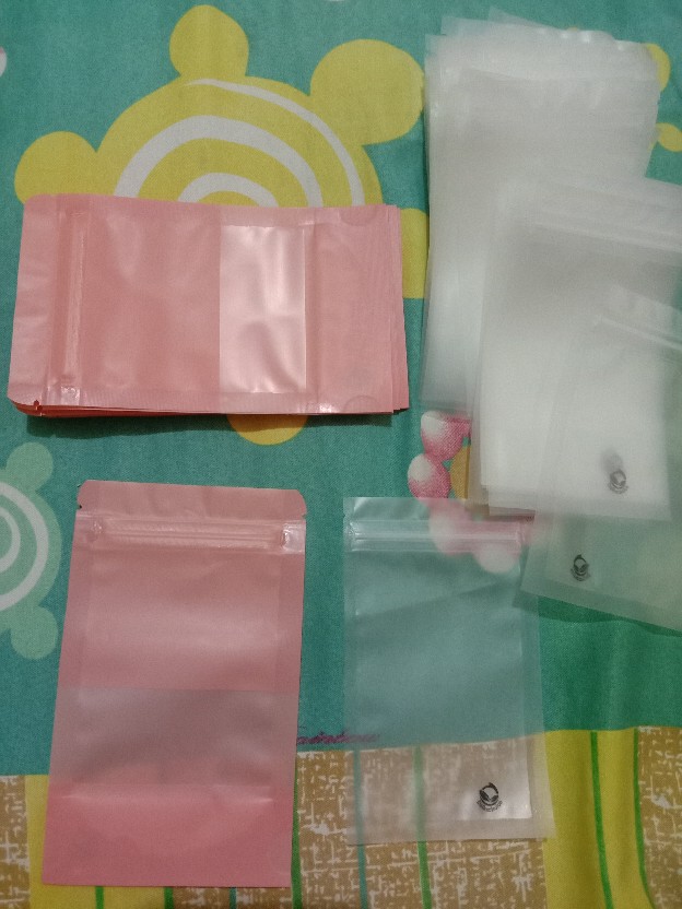 Standing Pouch Matte Window White / Plastik Klip Kemasan Snack Dan Makanan Premium Murah Satuan