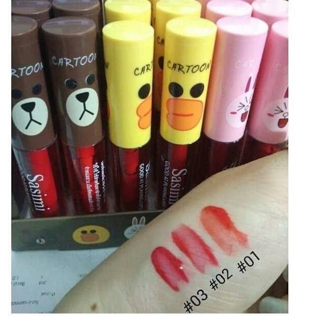 LIP TINT Sasimi Karakter LIPTINT LINE / Lip Balm / Lip Gloss