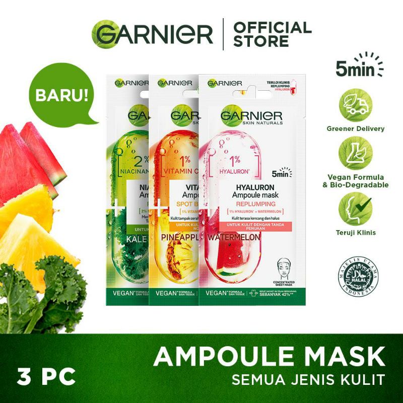 GARNIER AMPOULE MASK