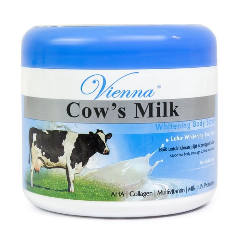 VIENNA BODY SCRUB COW'S MILK 250ml BPOM