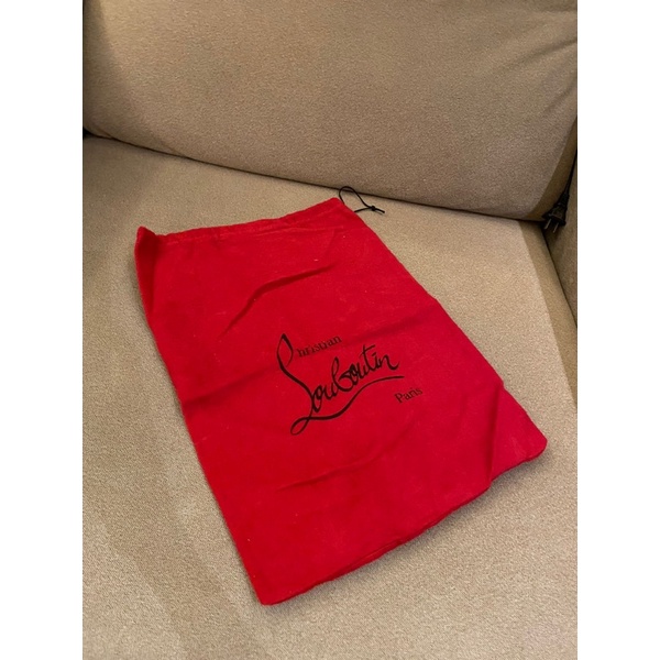 

preloved - dustbag christian loboutine kantong