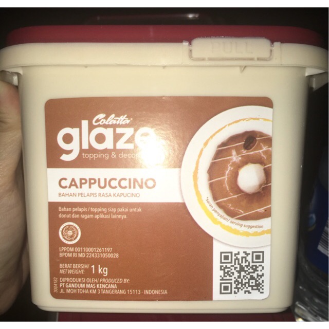 Colatta Glaze Cappuccino  Topping Donat Capucino 1 kg