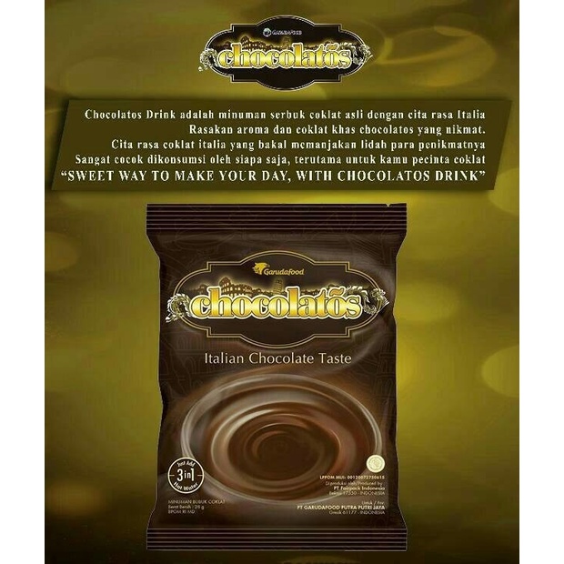 

nh201dd Chocolatos Drink - Minuman Serbuk Cokelat Ds201Fs