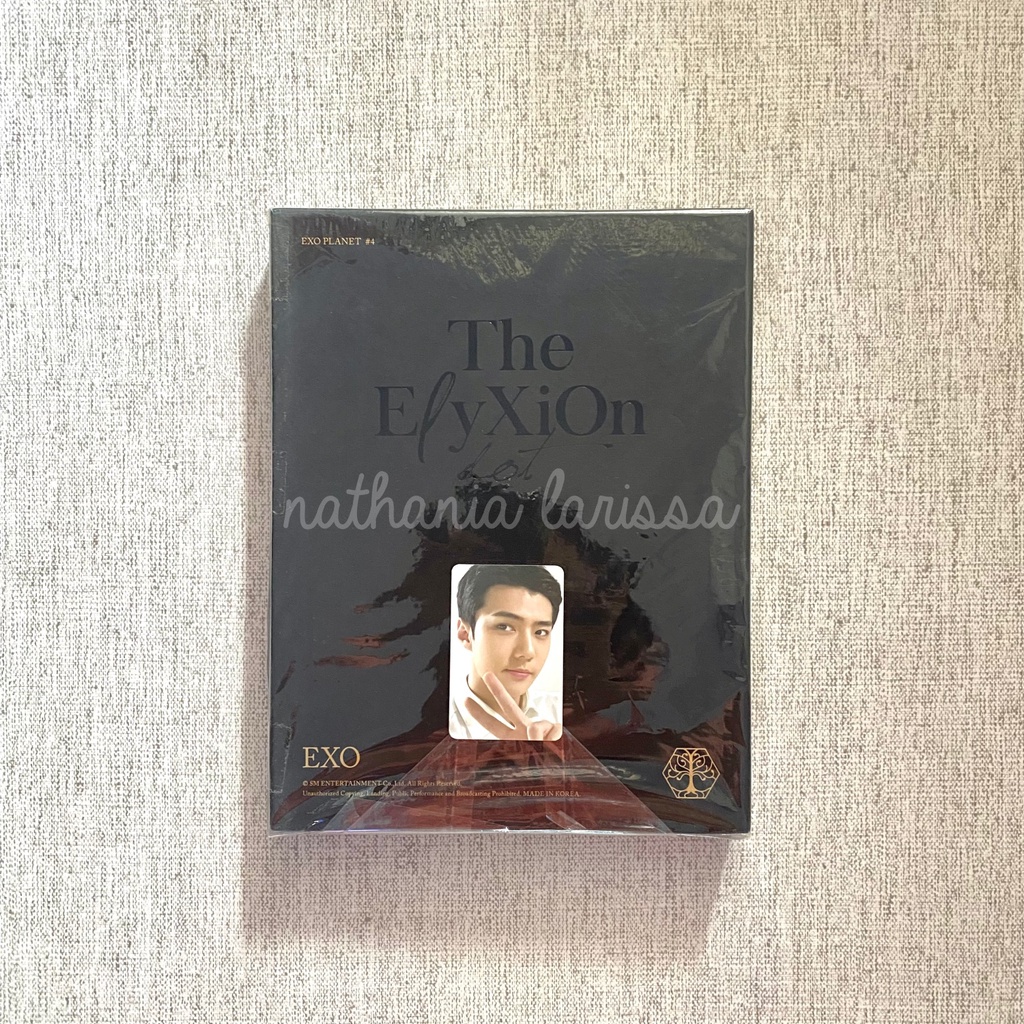 EXO The Elyxion dot DVD Sehun Photocard PC
