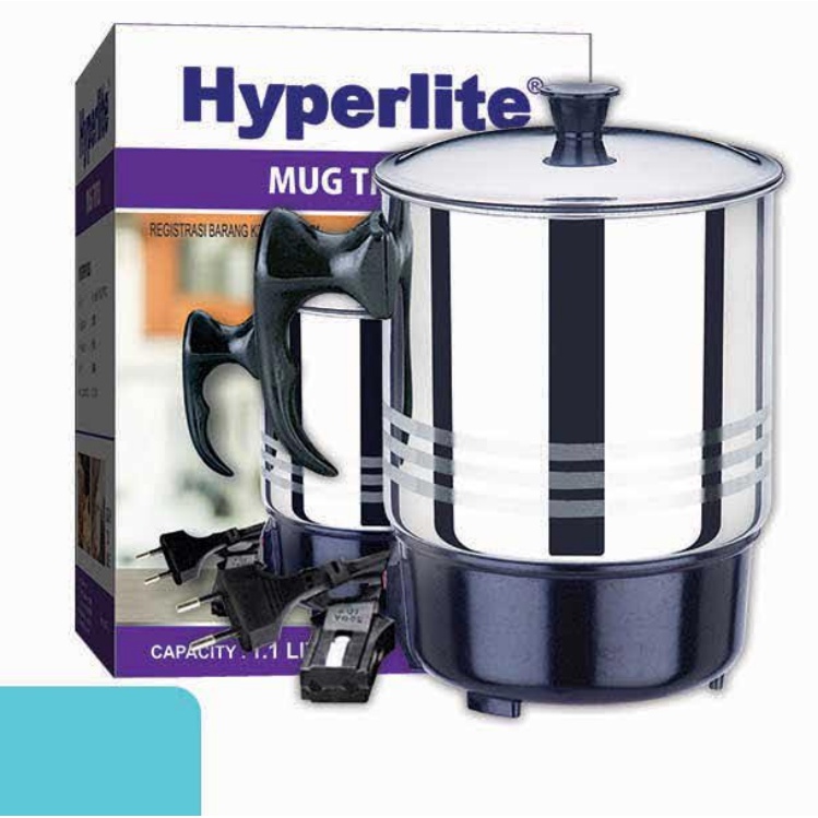 Mug Elektrik Hyperlite Mug Teko Listrik TM 11 12 13 14 15 Stainless TM11 TM12 TM13 TM14 TM15 Hyperlite Pemanas Air