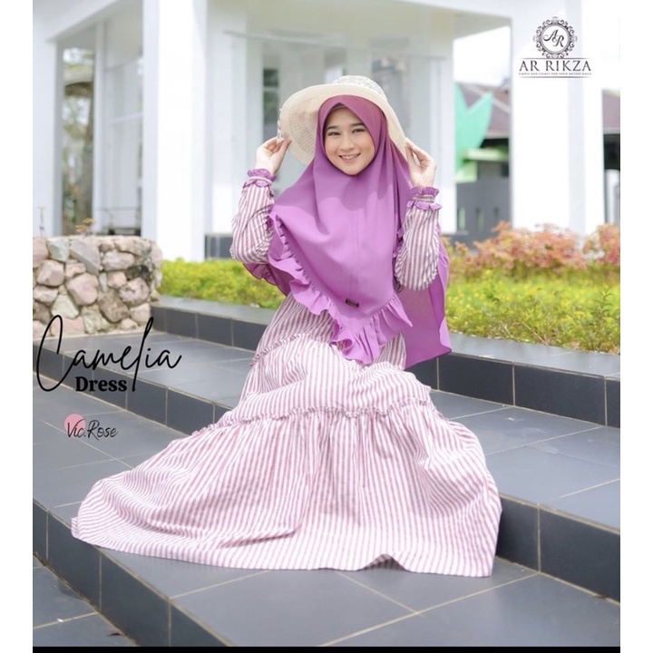 linen salur / linen garis / kain linen katun / bahan linen garis