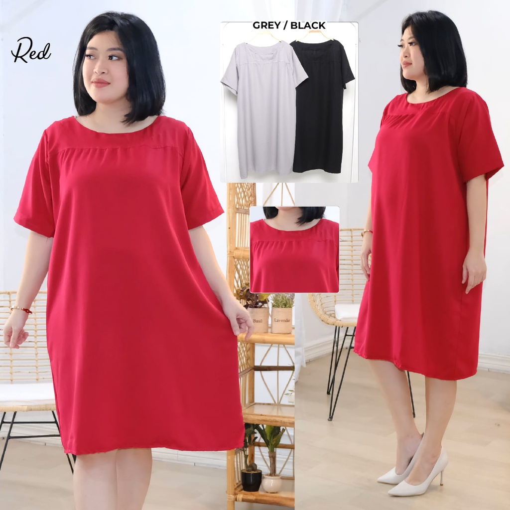 Binx Fashionholic Tunik Wanita /dress wanita jumbo / dress kekinian Salsa