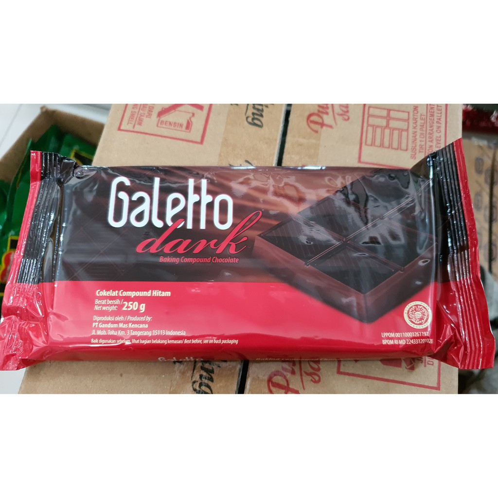 

Chocolate blok Galetto 250gr