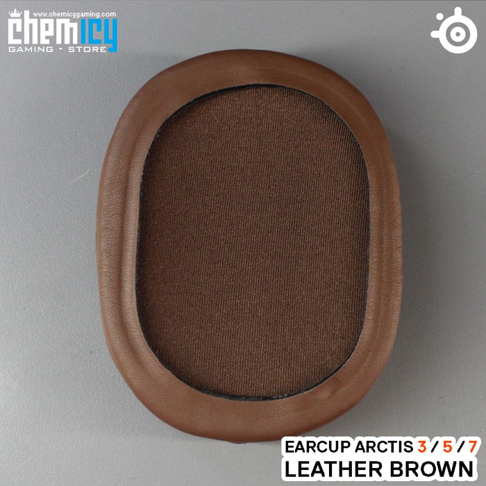 Earcup Steelseries Arctis 3 / 5 / 7 - Leather Brown