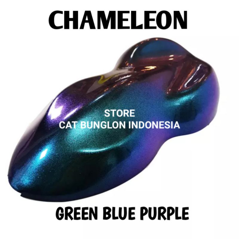 CHAMELEON TRY COLOUR / CAT BUNGLON 3 WARNA GREEN BLUE PURPLE