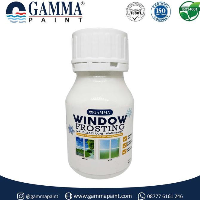 

Produk Terbaik] Window Frosting - Cat Kaca Transparan Doff - White