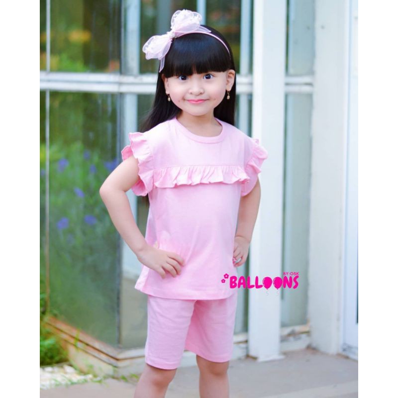 Candy Set by Ballons Setelan Kaos Anak Perempuan