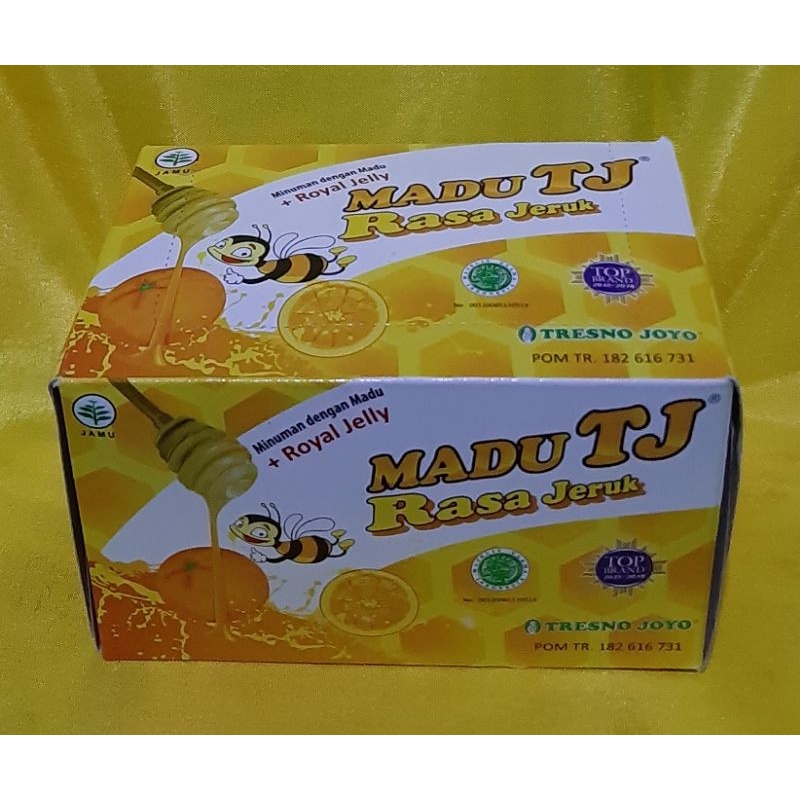 

Madu TJ Rasa Jeruk isi 12 sachet @ 20gr