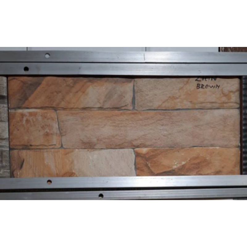 keramik 20x40 dinding batu kasar kia zion brown