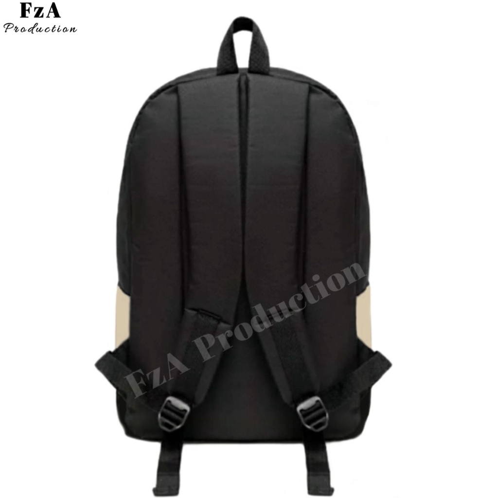 Tas Ransel Distro Kasual Pria Wanita Tas Ransel Laptop Tas Punggung Backpack Original FzA Free Dompet Sakko HP