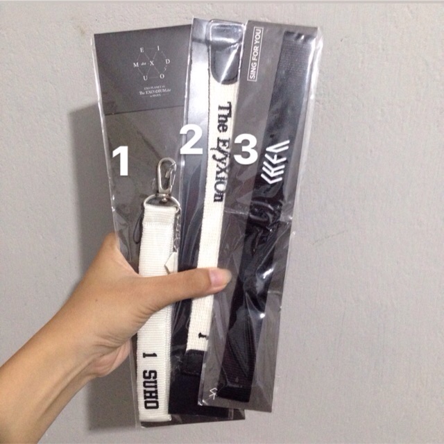 EXO official merchandise/official goodies