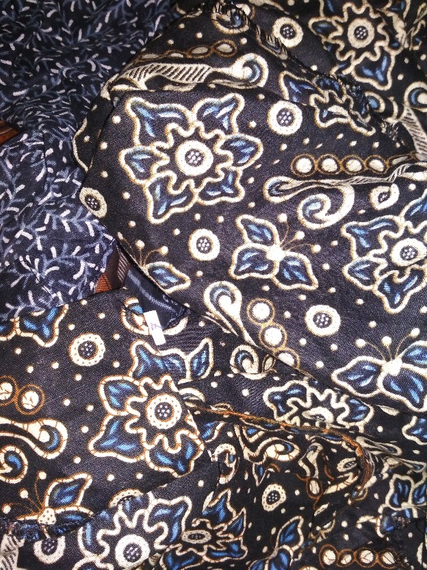 Paling Komplit M L Xl Xxl - Couple Gamis Sarimbit Batik Hem Dan Kemeja Keluarga