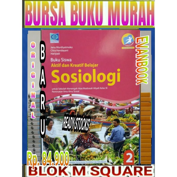 

Buku siswa sosiologi untuk SMA kelas 2 XI 11 edisi revisi 2016 grafindo