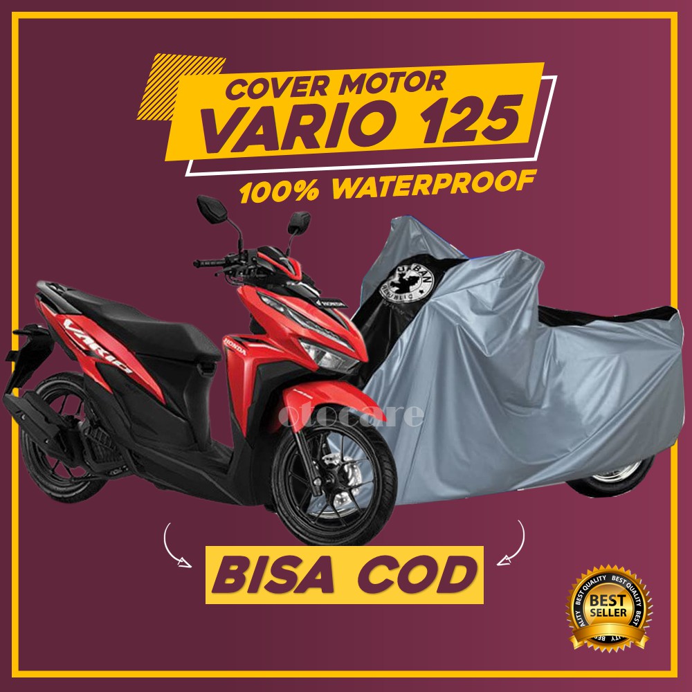 Cover Motor VARIO 125 Sarung Selimut Penutup motor VARIO Urban Original Waterproof Anti Air