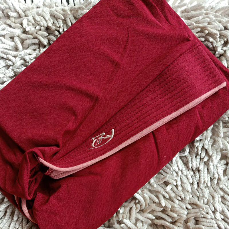 063 SYAR'I LIST ORI AREY HIJAB | JILBAB INSTAN KERUDUNG ORIGINAL-marron